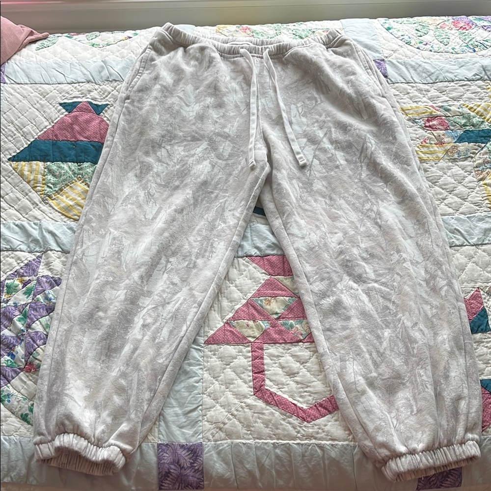 Hollister Light Gray Jogger Pants